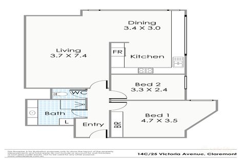 14c/25 Victoria Ave, Claremont, WA 6010