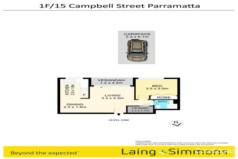 Property photo of 1F/15 Campbell Street Parramatta NSW 2150