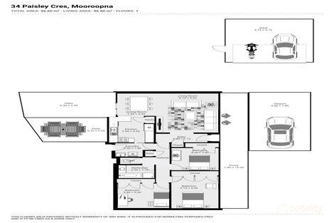 Property photo of 34 Paisley Crescent Mooroopna VIC 3629