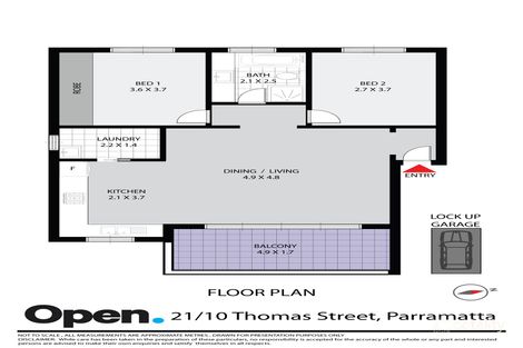 Property photo of 21/10-12 Thomas Street Parramatta NSW 2150