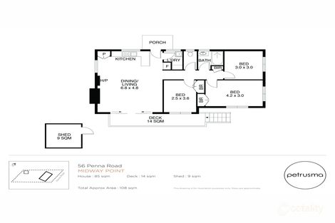 Property photo of 56 Penna Road Midway Point TAS 7171