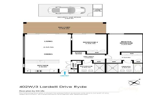 Property photo of 402W/3-5 Lardelli Drive Ryde NSW 2112