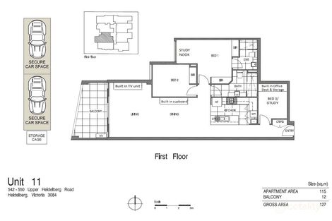 Property photo of 11/542 Upper Heidelberg Road Heidelberg VIC 3084