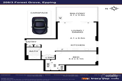 Property photo of 208/3 Forest Grove Epping NSW 2121