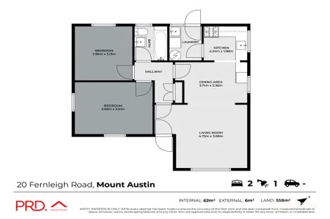 Property photo of 20 Fernleigh Road Mount Austin NSW 2650