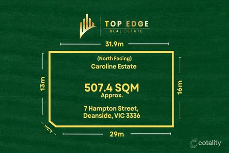 7 Hampton St, Deanside, VIC 3336