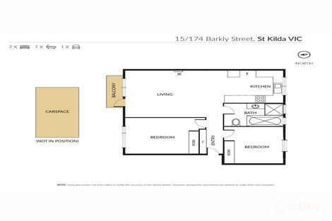 15/174 Barkly St, St Kilda, VIC 3182