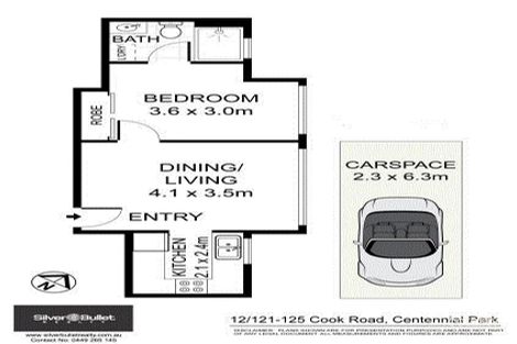 12/121-125 Cook Rd, Centennial Park, NSW 2021