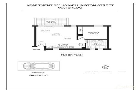 Property photo of 33/110 Wellington Street Waterloo NSW 2017