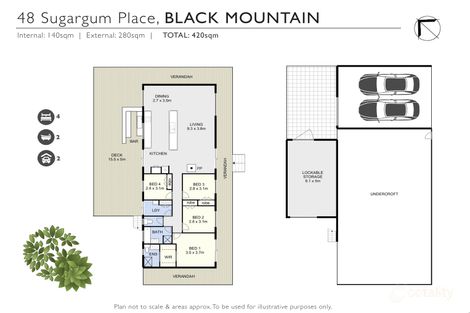 Property photo of 48 Sugargum Place Black Mountain QLD 4563
