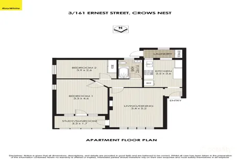 Property photo of 3/161 Ernest Street Crows Nest NSW 2065