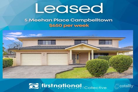 Property photo of 5 Meehan Place Campbelltown NSW 2560
