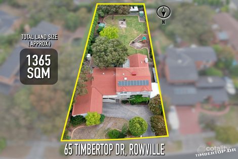 Property photo of 65 Timbertop Drive Rowville VIC 3178