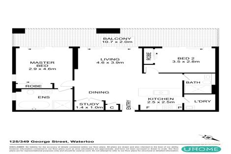 Property photo of 125/349 George Street Waterloo NSW 2017