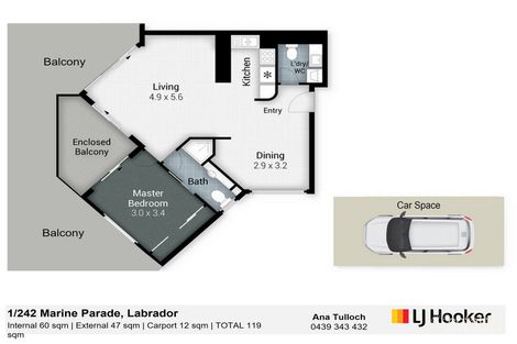 Property photo of 1/242-244 Marine Parade Labrador QLD 4215