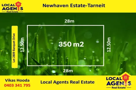 Lot 2809 Banquet Dr, Tarneit, VIC 3029