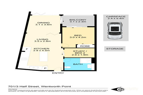 Property photo of 701/3 Half Street Wentworth Point NSW 2127