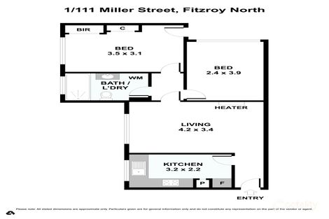 1/111 Miller St, Fitzroy North, VIC 3068