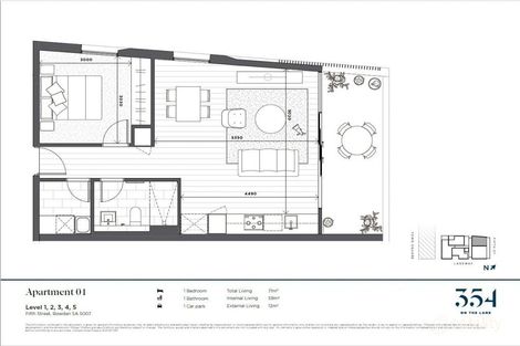 Property photo of 101/354 Fifth Street Bowden SA 5007