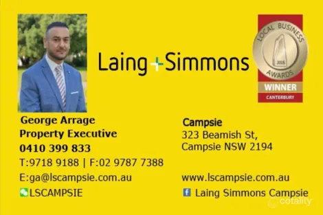 Property photo of 1 Wade Street Campsie NSW 2194