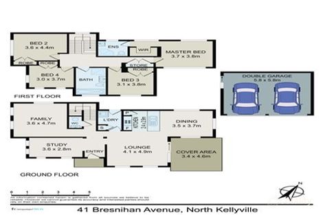 Property photo of 41 Bresnihan Avenue North Kellyville NSW 2155