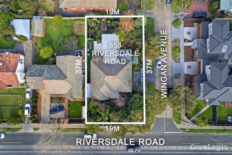 Property photo of 858 Riversdale Road Camberwell VIC 3124