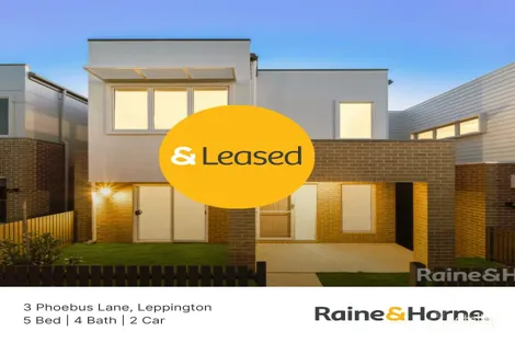 Property photo of 3 Phoebus Lane Leppington NSW 2179