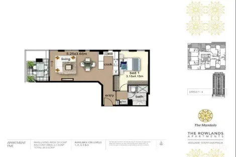 Property photo of 105/18 Rowlands Place Adelaide SA 5000