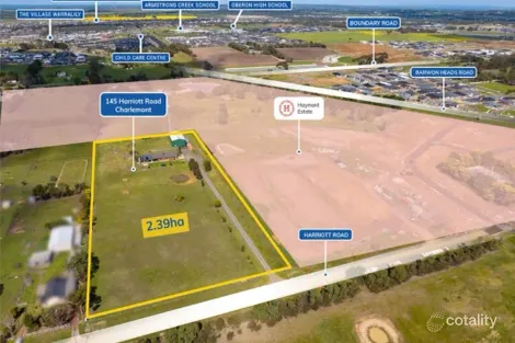 Property photo of 145 Harriott Road Charlemont VIC 3217