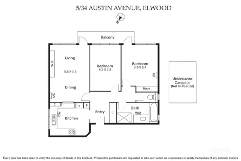 Property photo of 5/34 Austin Avenue Elwood VIC 3184