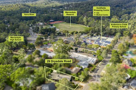 Property photo of 29 Drysdale Road Warrandyte VIC 3113