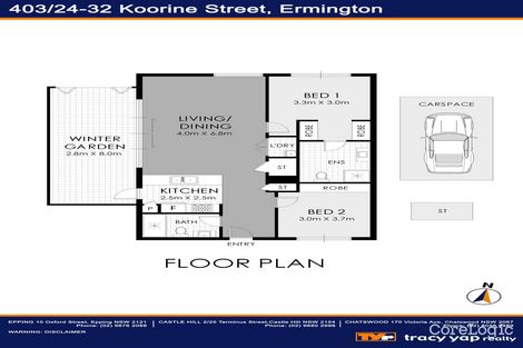 Property photo of 403/24-32 Koorine Street Ermington NSW 2115