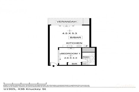 1905/43b Knuckey St, Darwin City, NT 0800