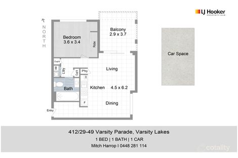 Property photo of 412/29-49 Varsity Parade Varsity Lakes QLD 4227