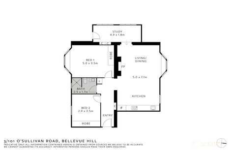 Property photo of 3/101 O'Sullivan Road Bellevue Hill NSW 2023