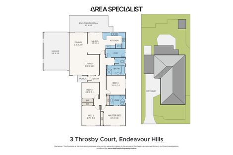 Property photo of 3 Throsby Court Endeavour Hills VIC 3802
