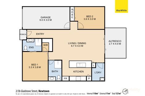 2/3b Gladstone St, Newtown, QLD 4350