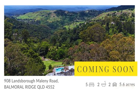 908 Landsborough Maleny Rd, Balmoral Ridge, QLD 4552