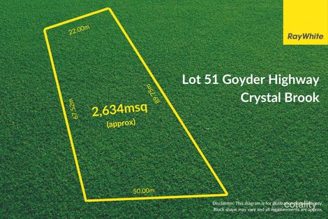 Lot 51 Goyder Hwy, Crystal Brook, SA 5523
