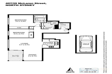Property photo of 407/39 McLaren Street North Sydney NSW 2060