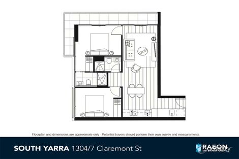 Property photo of 1304/7 Claremont Street South Yarra VIC 3141