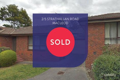 2/5 Strathallan Rd, Macleod, VIC 3085