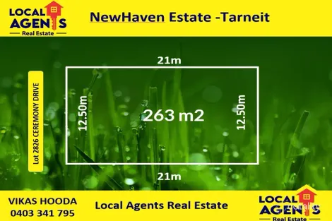 Lot 2826 Ceremony Dr, Tarneit, VIC 3029
