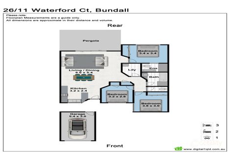 26/11 Waterford Ct, Bundall, QLD 4217