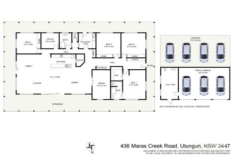 436 Maras Creek Rd, Utungun, NSW 2447