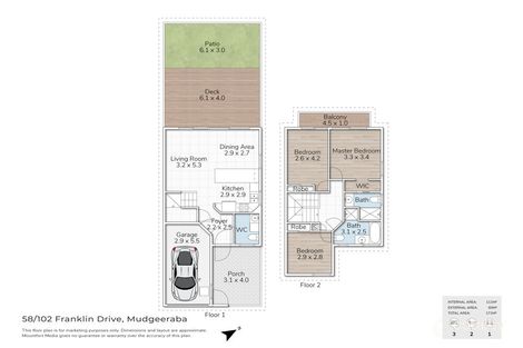 Property photo of 58/102 Franklin Drive Mudgeeraba QLD 4213