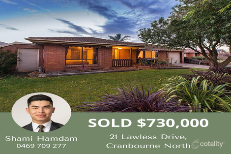 Property photo of 21 Lawless Drive Cranbourne North VIC 3977