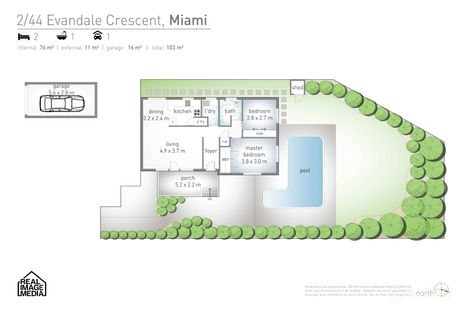 Lot 11/44 Evandale Cres, Miami, QLD 4220