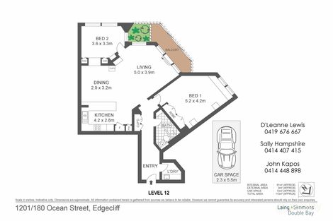 Property photo of 1201/180 Ocean Street Edgecliff NSW 2027