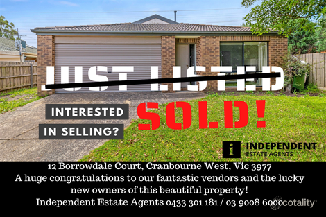 Property photo of 12 Borrowdale Court Cranbourne West VIC 3977